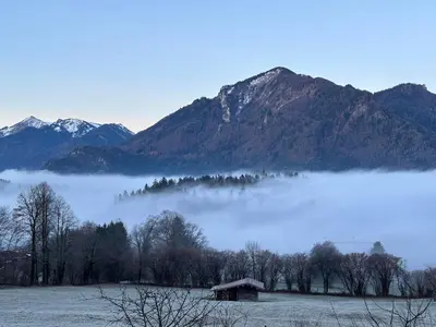 Naturlandschaft in der Nähe des Ferienhauses