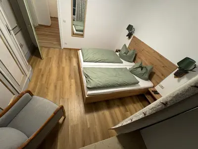 Ein Bett oder Betten in einem Zimmer der Unterkunft Landhaus Petri