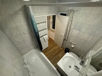 Ein Badezimmer in der Unterkunft Landhaus Petri