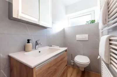 Ein Badezimmer in der Unterkunft Heu22 Frühlingserwachen