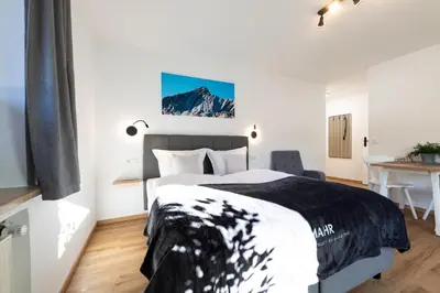 Ein Bett oder Betten in einem Zimmer der Unterkunft Heu22 Sommerfrische