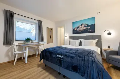 Ein Bett oder Betten in einem Zimmer der Unterkunft Heu22 Heukammerl