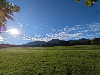Naturlandschaft in der Nähe der Ferienwohnung