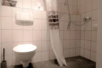 Ein Badezimmer in der Unterkunft Boarding Apartments Augsburg mit WIFI & Parken