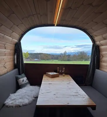 Naturlandschaft in der Nähe der Ferienwohnung
