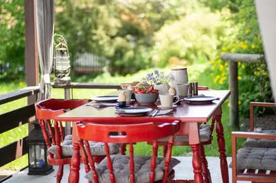 Ein Garten an der Unterkunft Luis Bader Haus - Fewo mit Garten und Berg-, Seenähe