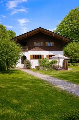 Ein Garten an der Unterkunft Landhaus No 12 mit privater Sauna