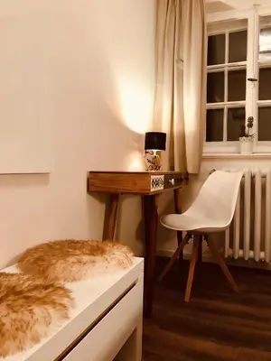 Ein Bett oder Betten in einem Zimmer der Unterkunft Kloster Altenhohenau