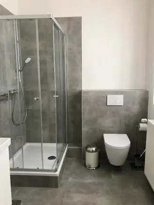 Ein Badezimmer in der Unterkunft Kloster Altenhohenau