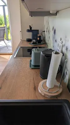 Küche/Küchenzeile in der Unterkunft Haus Rosi
