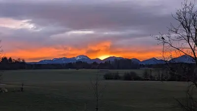 Naturlandschaft in der Nähe der Ferienwohnung