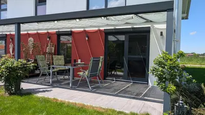 Ein Garten an der Unterkunft Haus Rosi