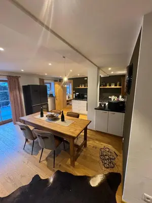 Küche/Küchenzeile in der Unterkunft Ferienwohnung Tegernsee - Rottach-Egern - 3 Zimmer Wohnung - Terrasse - Self Check In