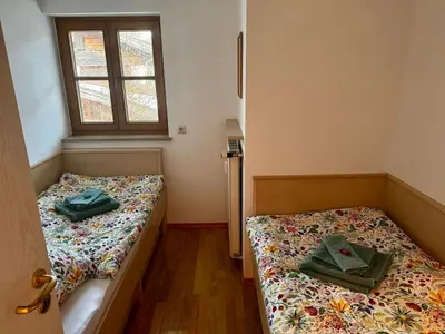 Ein Bett oder Betten in einem Zimmer der Unterkunft Ferienwohnung Bellavista