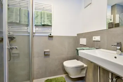 Ein Badezimmer in der Unterkunft Starnberger See Apartments