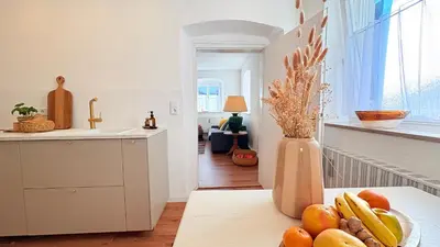 Grundriss der Unterkunft Zentrale Wohnung in Garmisch mit Zugspitzblick