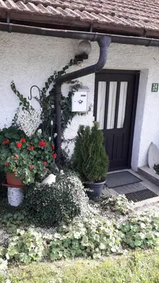 Ein Garten an der Unterkunft Lippschneiderhof Urlaub auf dem Bauernhof