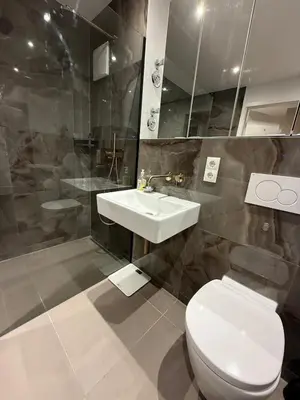 Grundriss der Unterkunft Modern apartment, parking and 2 bathrooms