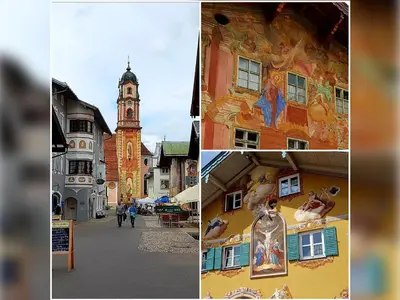 Grundriss der Unterkunft KARWENDELHERZEN Ferienwohnung Mittenwald
