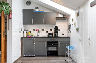Küche/Küchenzeile in der Unterkunft KARWENDELHERZEN Ferienwohnung Mittenwald