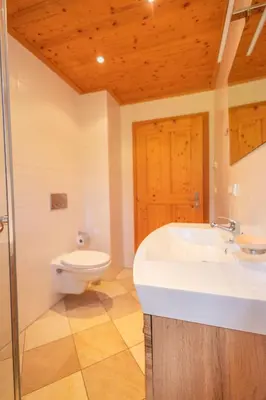 Ein Badezimmer in der Unterkunft Ferienwohnungen Oberkollerhof