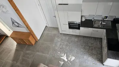 Küche/Küchenzeile in der Unterkunft Ferienhaus Meli