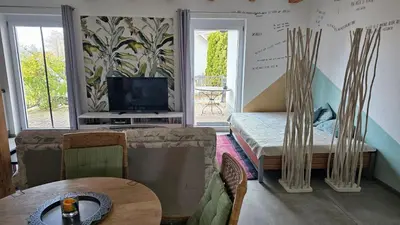 TV/Unterhaltungsangebot in der Unterkunft Ferienhaus Meli
