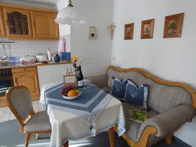 Küche/Küchenzeile in der Unterkunft Gästehaus Sailer