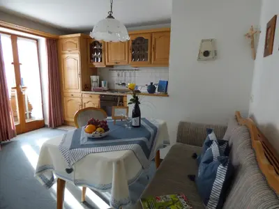 Küche/Küchenzeile in der Unterkunft Gästehaus Sailer