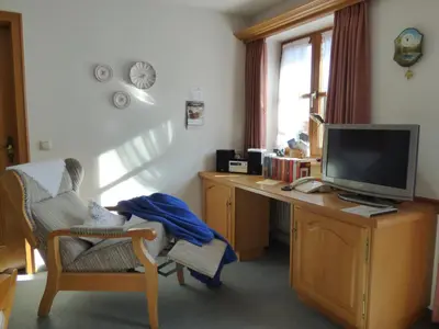 TV/Unterhaltungsangebot in der Unterkunft Gästehaus Sailer
