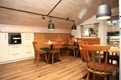 Küche/Küchenzeile in der Unterkunft Gästehaus Margarita