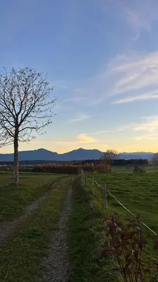 Naturlandschaft in der Nähe der Ferienwohnung