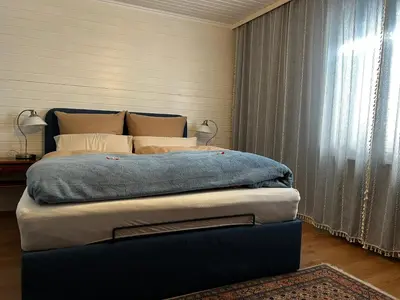 Ein Bett oder Betten in einem Zimmer der Unterkunft Privathaus Sieglinde