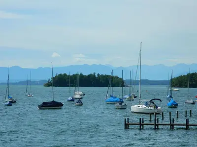 Naturlandschaft in der Nähe des Ferienhauses