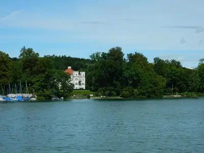 Naturlandschaft in der Nähe des Ferienhauses