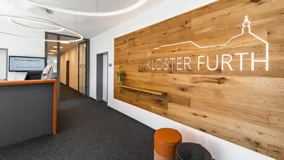 Lobby/Rezeption in der Unterkunft Seminar- und Schulungszentrum Kloster Furth