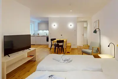 TV/Unterhaltungsangebot in der Unterkunft GipfelWerk
