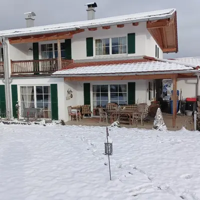 Haus Almblick im Winter
