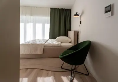 Ein Bett oder Betten in einem Zimmer der Unterkunft BLI One