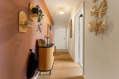 Grundriss der Unterkunft Wohlfühl- und Workout Appartement mit Balkon