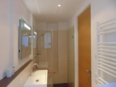 Ein Badezimmer in der Unterkunft Ferienwohnung Kiental