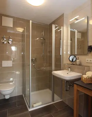 Ein Badezimmer in der Unterkunft Döllelhof Erding