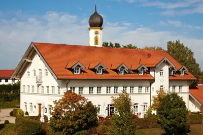 Das Gebäude in dem sich das Hotel befindet