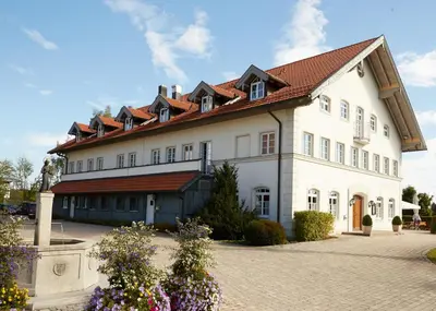 Das Gebäude in dem sich das Hotel befindet
