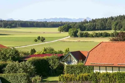 Naturlandschaft in der Nähe der Ferienwohnung