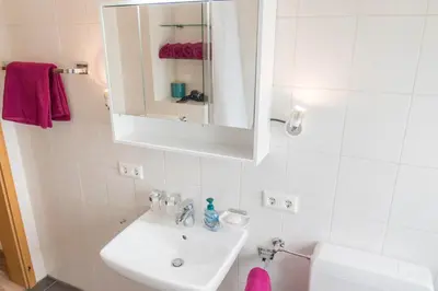Ein Badezimmer in der Unterkunft Ferienwohnung Stumbaum