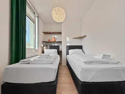 Ein Bett oder Betten in einem Zimmer der Unterkunft Flatista Homes - Clemens