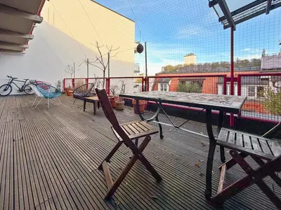 Ein Balkon oder eine Terrasse in der Unterkunft Flatista Homes - Clemens