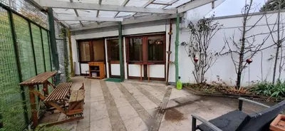 Grundriss der Unterkunft large studio with garden