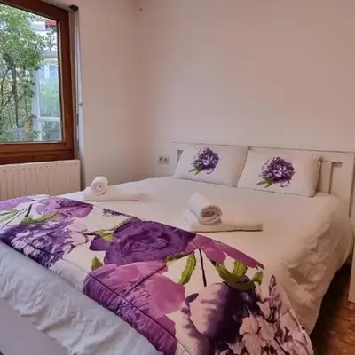 large studio with garden
